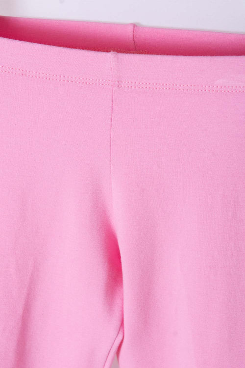 LEGGINS DE MIC CON ESTAMPADO ROSADO PARA NIÑA