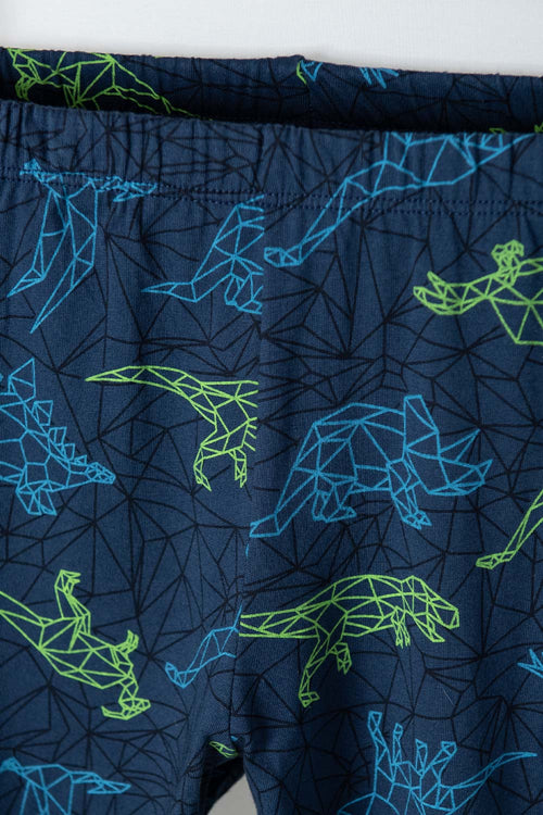 PIJAMA DE MIC  DE PANTALÓN LARGO AZUL PARA NIÑO