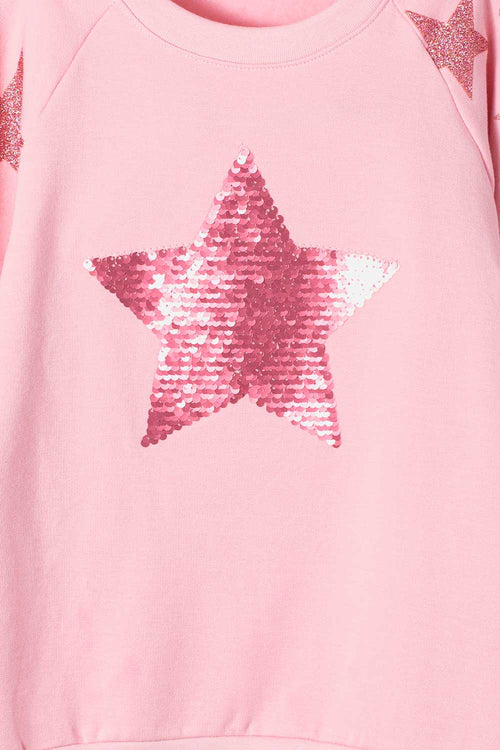 GIRL'S ROSEWOOD CLOSED MIC SWEATER