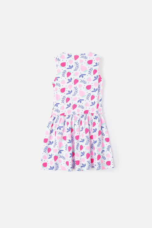 VESTIDO DE MIC MANGA SISA MULTICOLOR PARA NIÑA