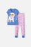 PIJAMA MIC DE CAMISETA MANGA CORTA MORADO PARA NIÑA