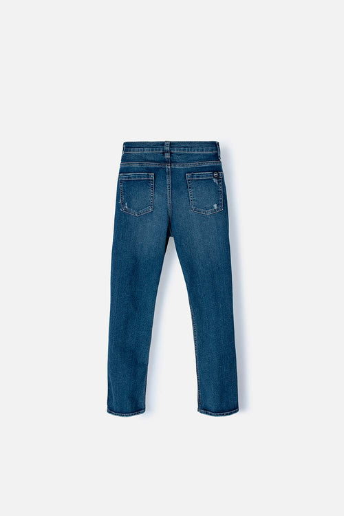 JEAN DE MIC  INDIGO OSCURO PARA NIÑO
