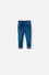 JEGGING LITTLEMIC EN DENIM TONO MEDIO CON ELÁSTICO EN CINTURA PARA BEBÉ NIÑO
