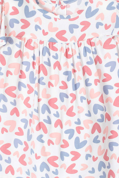 CONJUNTO DE LITTLE MIC BLANCO Y ROSA PARA NIÑA