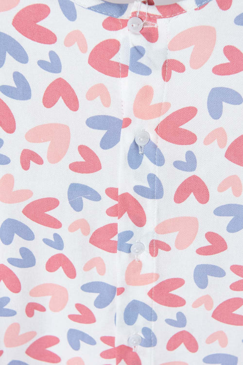 LITTLE MIC WHITE AND PINK SET FOR GIRLS