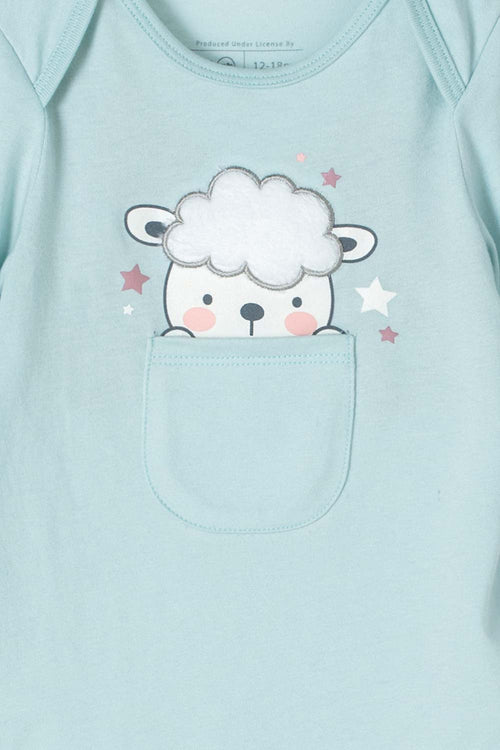 LITTLEMIC SET WITH BODYSUIT AND PANTS FOR BABY GIRL