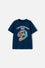 CAMISETA DE MIC MANGA CORTA AZUL PARA NIÑO
