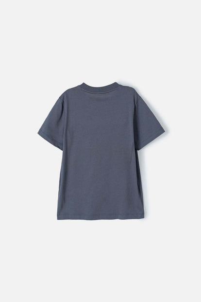 CAMISETA DE MIC MANGA CORTA GRIS DE NIÑO