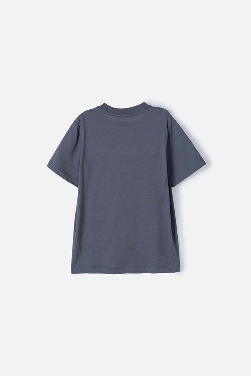 CAMISETA DE MIC MANGA CORTA GRIS DE NIÑO