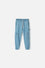 JOGGER LITTLEMIC CON CORDÓN AZUL CLARO PARA NIÑA 2T A 5T
