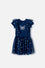 VESTIDO DE MIC CON TULL AZUL PARA NIÑA