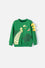 BUZO DE LITTLEMIC CERRADO VERDE PARA NINO 2T A 5T