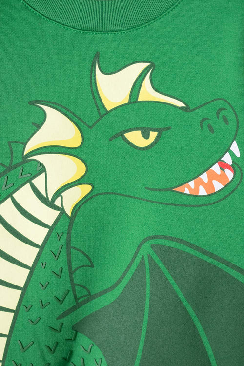 LITTLEMIC FULL-ZIP GREEN SWEATSHIRT FOR BOYS 2T TO 5T