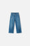 JEANS DE LITTLEMIC AZUL MEDIO PARA NIÑA 2T A 5T