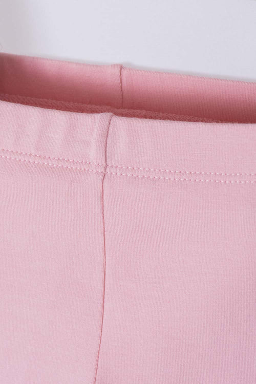 LITTLEMIC LEGGINGS X2 BLACK AND ROSEWOOD FOR GIRLS 2T TO 5T