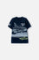 CAMISETA MIC AZUL OSCURO MANGA CORTA PARA NIÑO