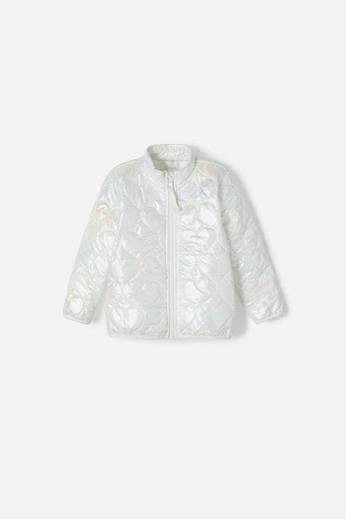 LITTLEMIC GIRL'S MULTICOLOR ZIP-UP JACKET 2T TO 5T