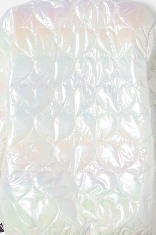 CHAQUETA DE MIC CON CIERRE MULTICOLOR PARA NIÑA