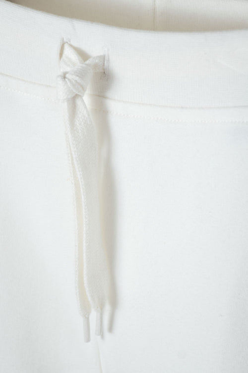 UNISEX BABY IVORY DRAWSTRING LITTLEMIC JOGGER
