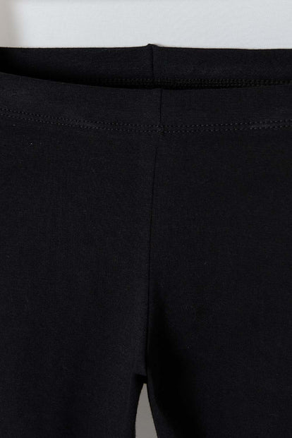 PACK X2 LEGGINS DE MIC CAQUI Y NEGRO PARA NIÑA