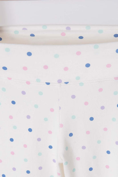 LEGGINS X2 DE MIC MULTICOLOR PARA NIÑA