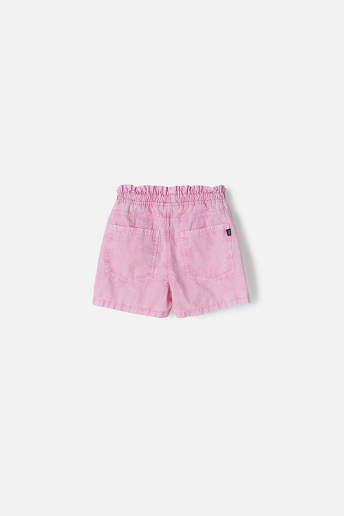 GIRL'S PINK DRAWSTRING SHORTS