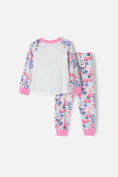 PIJAMA LITTLEMIC CON PANTALÓN LARGO PARA NIÑA 2T A 5T