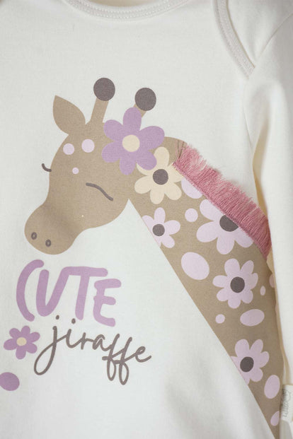 CONJUNTO DE LITTLEMIC CON BODY MULTICOLOR PARA BEBÉ NIÑA