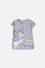 CAMISETA DE MIC MANGA CORTA GRIS PARA NIÑA