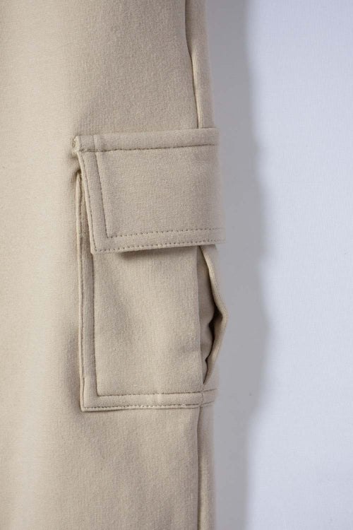 JOGGER DE LITTLEMIC CON CORDÓN CAQUI PARA NIÑO 2T A 5T