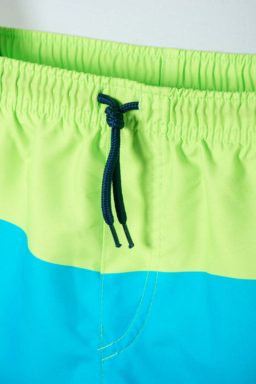 BOY'S MULTICOLOR MIC SWIM TRUNKS