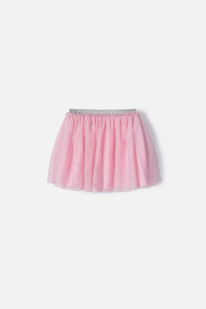 FALDA DE MIC CORTA ROSADA PARA NIÑA