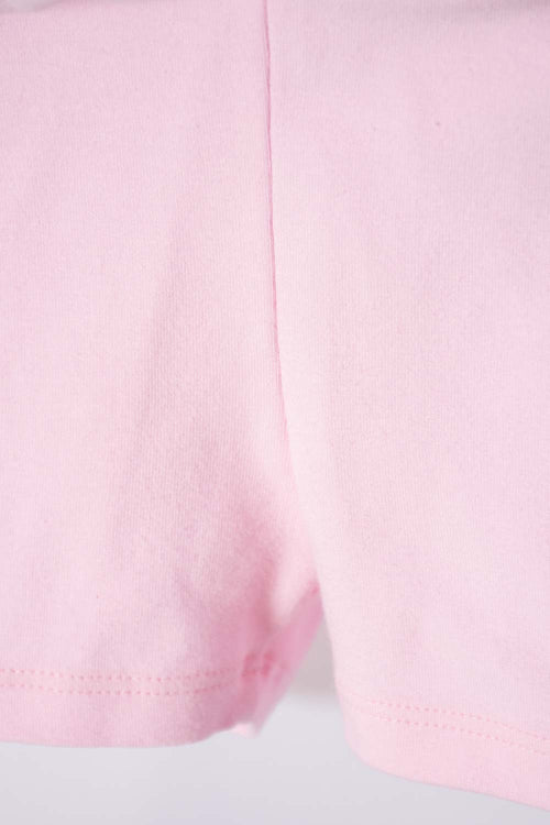 LITTLEMIC SHORT PINK SKIRT FOR GIRLS 2T TO 5T