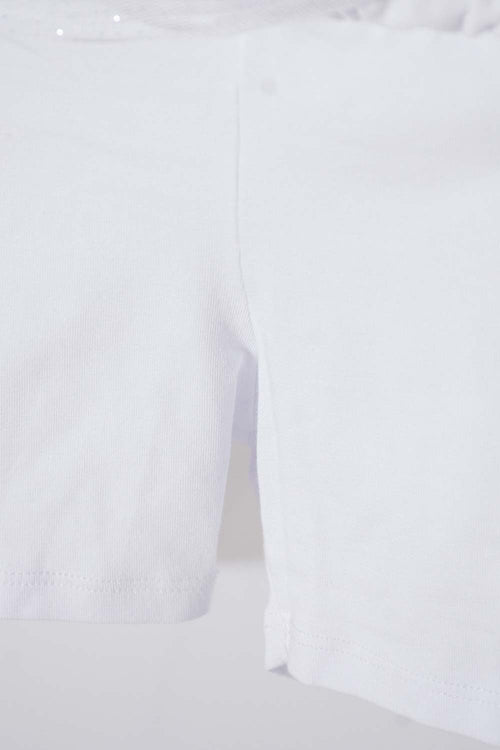 LITTLEMIC WHITE TUTU SKIRT FOR GIRLS 2T TO 5T