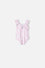 VESTIDO DE BAÑO DE LITTLEMIC ROSADO PARA NIÑA 2T A 5T