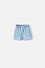 LITTLEMIC BLUE DRAWSTRING SHORTS FOR GIRLS 2T TO 5T