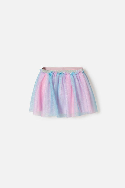 FALDA DE MIC EN TULL MULTICOLOR PARA NIÑA