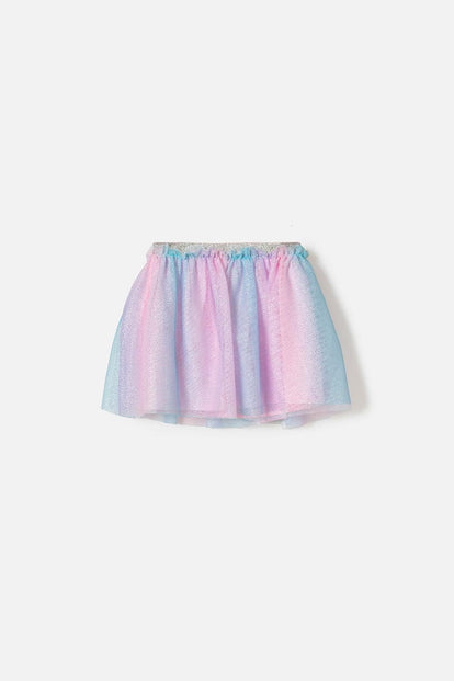 FALDA DE MIC EN TULL MULTICOLOR PARA NIÑA