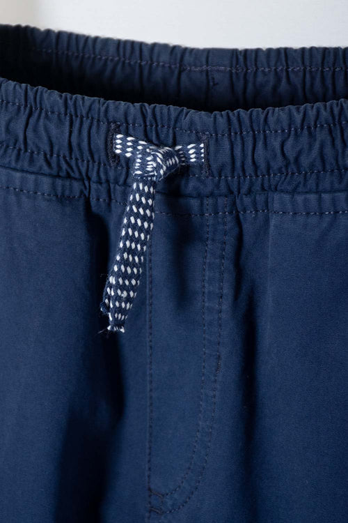 LITTLEMIC BLUE DRAWSTRING JOGGERS FOR BOYS 2T TO 5T