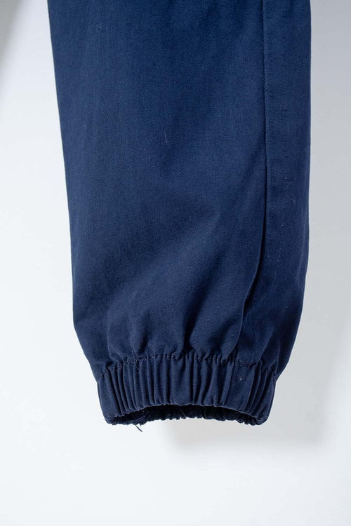 LITTLEMIC BLUE DRAWSTRING JOGGERS FOR BOYS 2T TO 5T