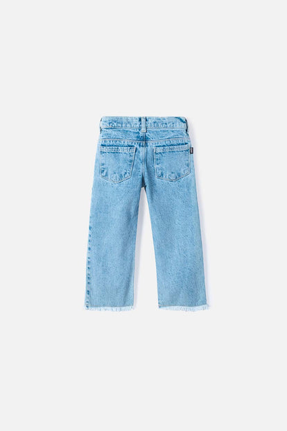 LITTLEMIC BLUE JEANS FOR GIRLS 2T TO 5T