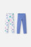 PACK X2 LEGGINS DE LITTLEMIC MULTICOLOR PARA NIÑA 2T A 5T
