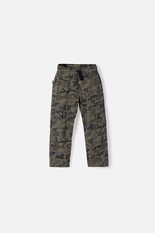 LITTLEMIC CAMOUFLAGE JOGGERS FOR BOYS 2T-5T