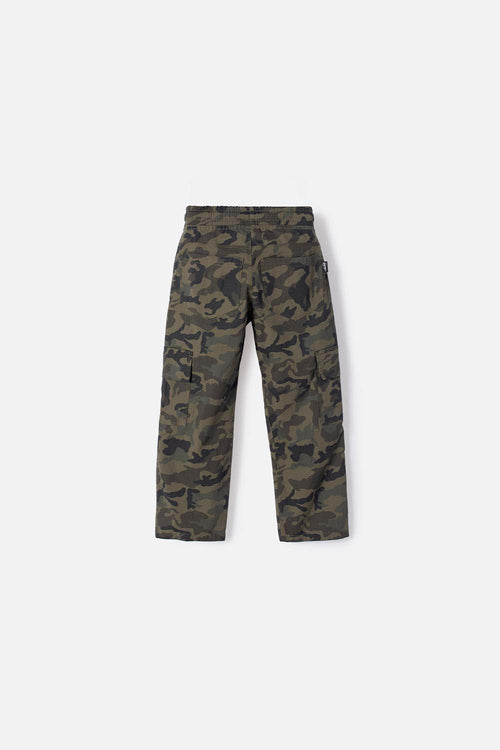 LITTLEMIC CAMOUFLAGE JOGGERS FOR BOYS 2T-5T