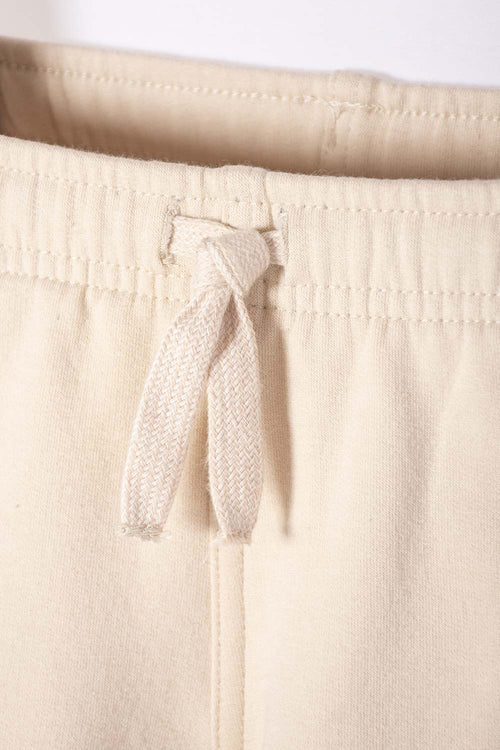 LITTLEMIC KHAKI DRAWSTRING SHORTS FOR BOYS 2T TO 5T