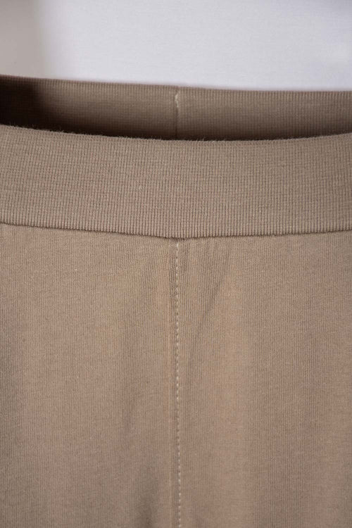 LITTLEMIC COFFEE AND TAUPE LONG PANT SET FOR BABY BOY