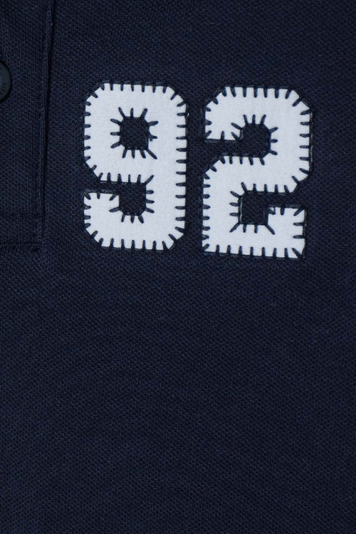 MIC BLUE POLO SHIRT FOR BOYS 2T TO 5T