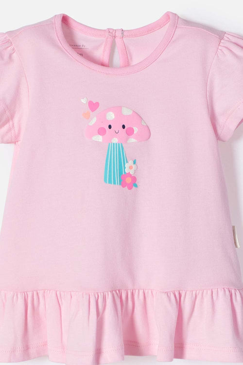 LITTLEMIC MULTICOLOR LONG PANTS SET FOR BABY GIRL