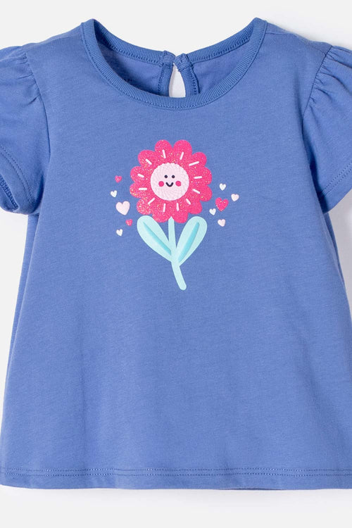 LITTLEMIC MULTICOLOR PRINTED SET ON FRONT FOR BABY GIRL