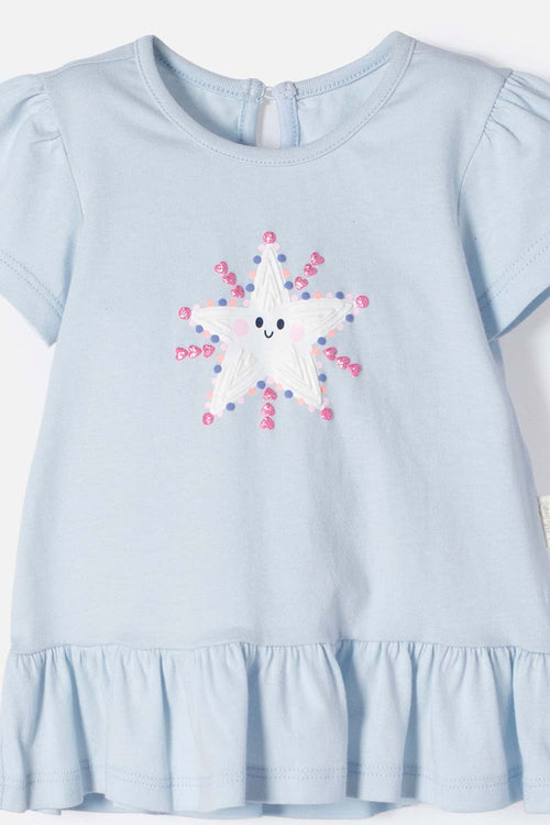 LITTLEMIC MULTICOLOR LONG PANTS SET FOR BABY GIRL